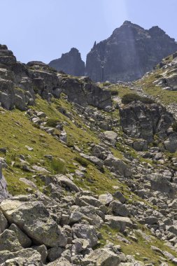Prekorech sirkinin manzarası, Rila Dağı, Bulgaristan