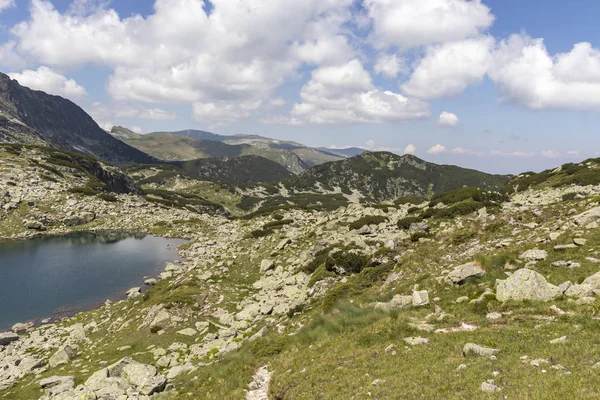 Landskap i Prekorech sirkus, Rila Mountain, Bulgaria – stockfoto