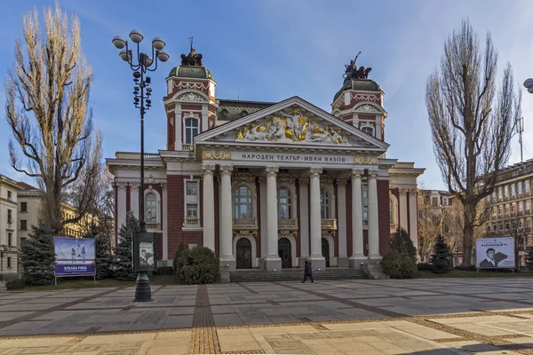 Nationalteatern Ivan Vazov i Sofia, Bulgarien — Stockfoto