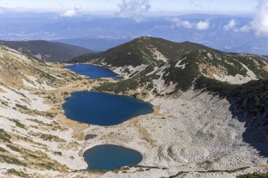Dzhano zirvesinden manzara, Pirin Dağı, Bulgaristan