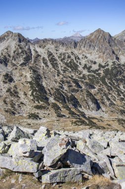 Dzhano zirvesinden manzara, Pirin Dağı, Bulgaristan