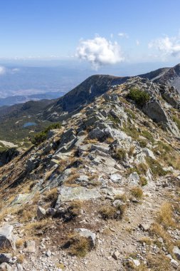 Dzhano zirvesinden manzara, Pirin Dağı, Bulgaristan
