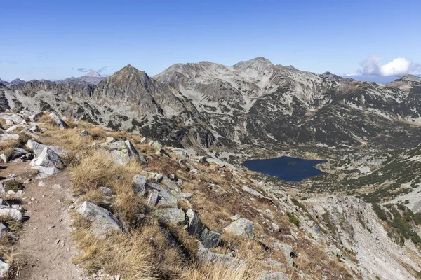 Landschaft vom Dshano-Gipfel, Pirin-Gebirge, Bulgarien — Stockfoto