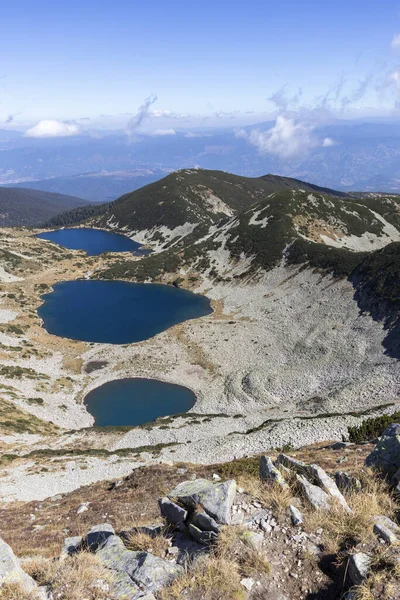 Paesaggio dalla cima di Dzhano, Pirin Mountain, Bulgaria — Foto Stock