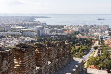 Yunanistan 'ın Selanik kentinde Antik Güçlendirme