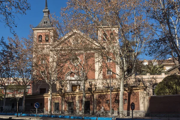 Basilica of Our Lady of Atocha in Madrid — стокове фото