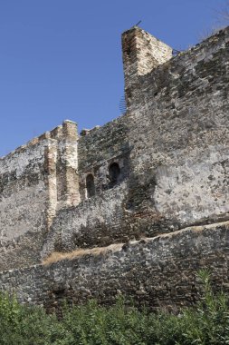 Selanik, Yunanistan - 22 Eylül 2019: Antik Selanik kenti, Orta Makedonya, Yunanistan