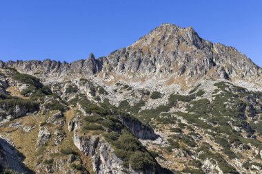Muhteşem manzara Popovo göl, Pirin Dağı, Bulgaristan
