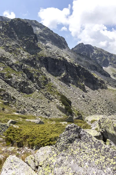 Landschaft Rund Den Gruselsee Strashnoto See Rila Gebirge Bulgarien — Stockfoto