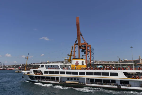 Istanbul Turkey July 2019 Panoramic View Bosporus Asian Part City — Φωτογραφία Αρχείου