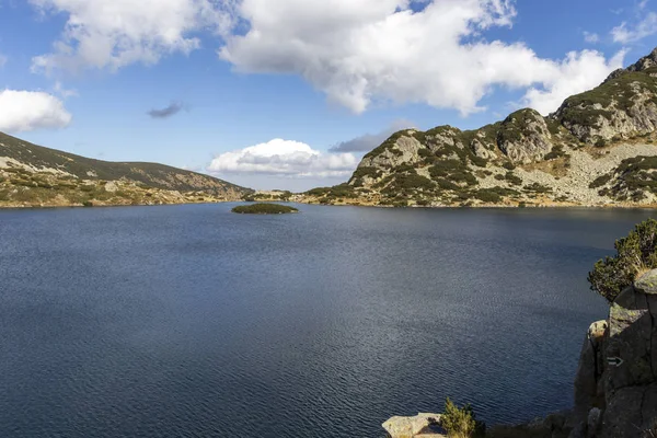 Paisaje Otoñal Del Lago Popovo Montaña Pirin Bulgaria —  Fotos de Stock