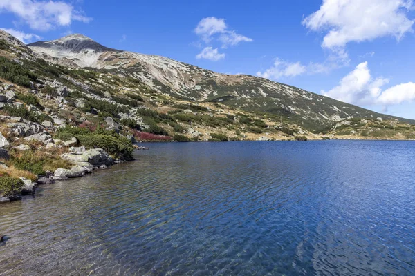 Paisaje Otoñal Del Lago Popovo Montaña Pirin Bulgaria —  Fotos de Stock