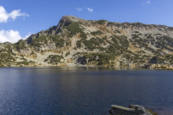 Paisaje Otoñal Del Lago Popovo Montaña Pirin Bulgaria —  Fotos de Stock