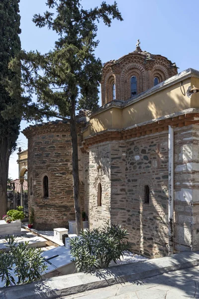 Thessaloniki Grecia Septiembre 2019 Antiguo Monasterio Vlatadon Ciudad Tesalónica Macedonia — Foto de Stock