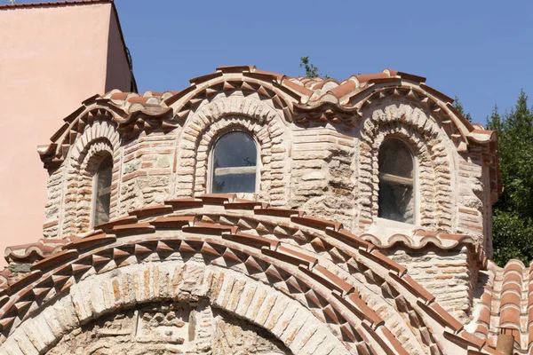 Thessaloniki Grèce Septembre 2019 Bains Byzantins Anciens Ano Poli Haute — Photo