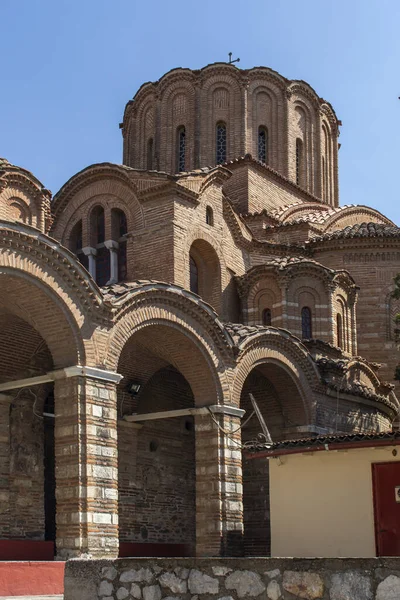 Фессалоники Греция Сентября 2019 Древняя Византийская Церковь Пророка Илии Городе — стоковое фото