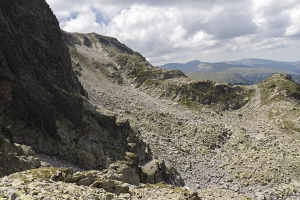 Paesaggio Dal Sentiero Dal Picco Prekorets Picco Kupen Montagna Rila — Foto Stock