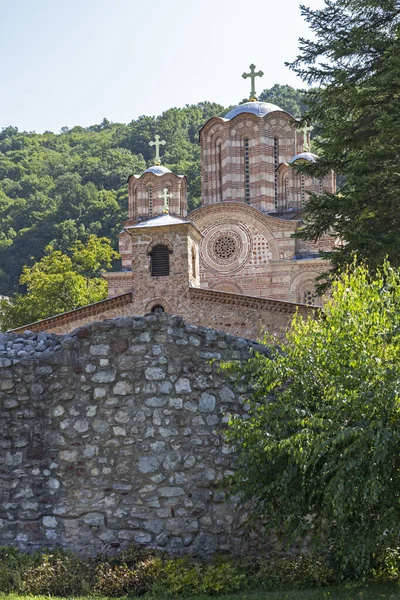 Ravanica Monastery Serbia August 2019 Medieval Building Ravanica Monastery Sumadija — Stok fotoğraf