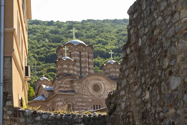 Ravanica Monastery Serbia August 2019 Medieval Building Ravanica Monastery Sumadija — 스톡 사진