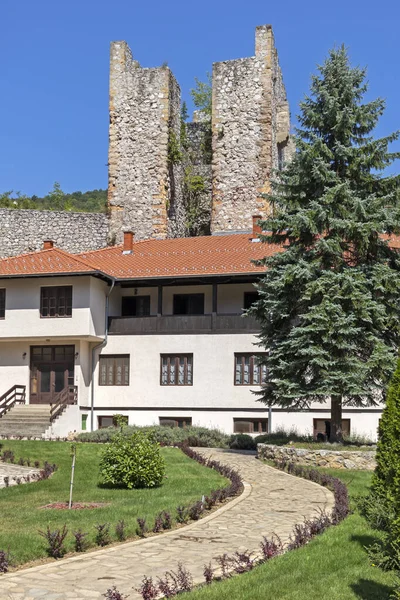 Despotovac Serbia August 2019 Middeleeuwse Gebouwen Manasija Klooster Sumadija West — Stockfoto