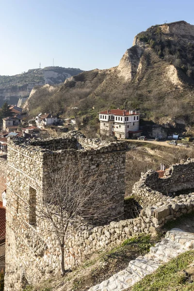 Melnik Bulgarie Décembre 2019 Incroyable Panorama Ville Melnik Région Blagoevgrad — Photo