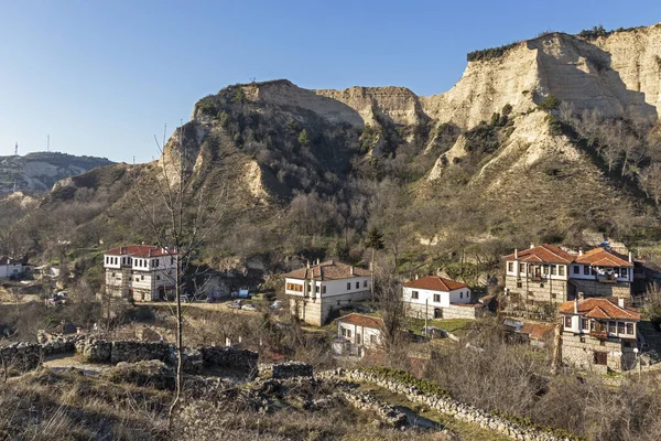 Melnik Bulgária December 2019 Csodálatos Panoráma Város Melnik Blagoevgrad Régió — Stock Fotó