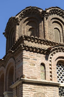 Orta Makedonya 'nın Selanik kentinde antik Bizans Aziz Catherine Kilisesi, Yunanistan