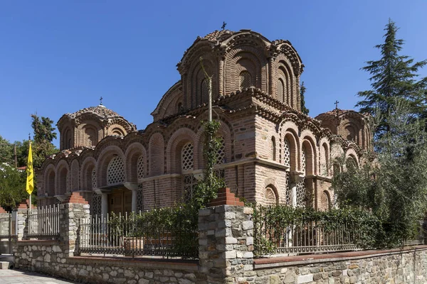 Antigua Iglesia Bizantina Santa Catalina Ciudad Tesalónica Macedonia Central Grecia —  Fotos de Stock