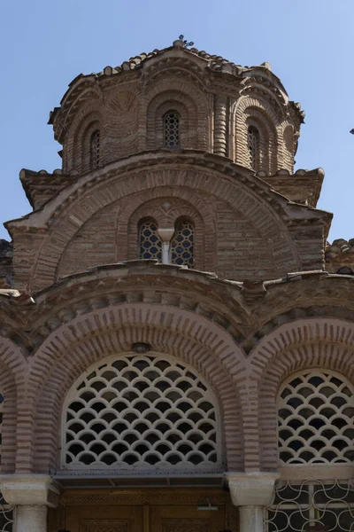 Antiga Igreja Bizantina Santa Catarina Cidade Tessalônica Macedônia Central Grécia — Fotografia de Stock