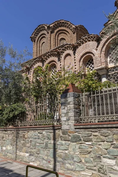 Oude Byzantijnse Kerk Van Catherine Thessaloniki Centraal Macedonië Griekenland — Stockfoto