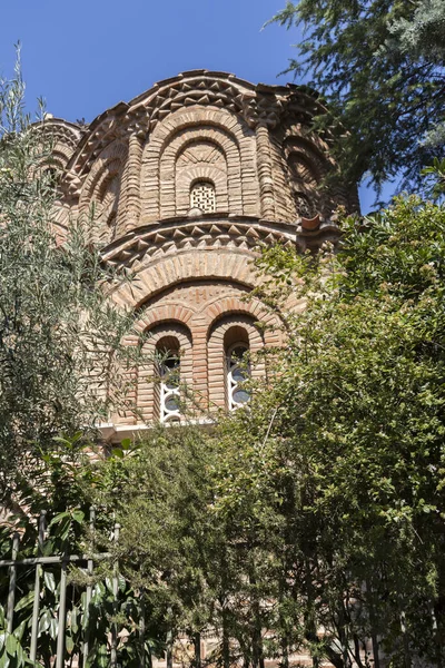Antigua Iglesia Bizantina Santa Catalina Ciudad Tesalónica Macedonia Central Grecia — Foto de Stock