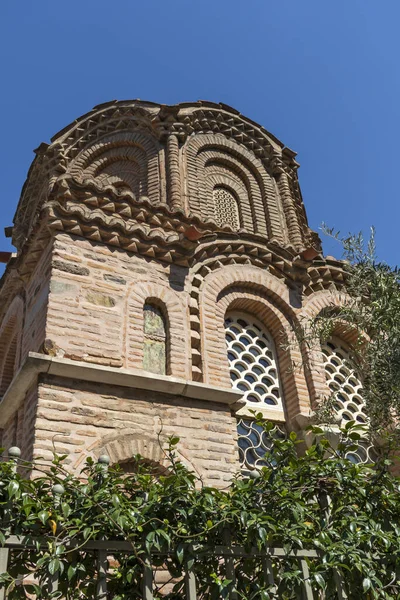Thessaloniki Grécia Setembro 2019 Antiga Igreja Bizantina Santa Catarina Cidade — Fotografia de Stock