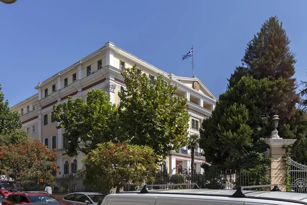 Thessaloniki Griekenland September 2019 Gebouw Van Het Ministerie Van Macedonië — Stockfoto