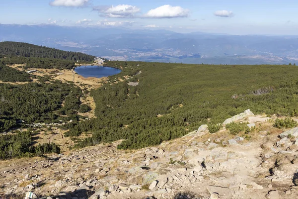 Bezbog Gölü Pirin Dağı Bulgaristan Çevresindeki Muhteşem Manzara — Stok fotoğraf