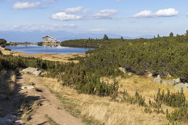 Paisagem Incrível Torno Lago Bezbog Montanha Pirin Bulgária — Fotografia de Stock