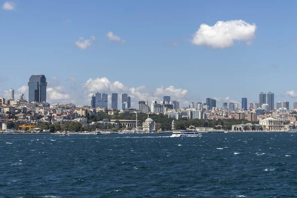 Istanbul Turkey July 2019 Panoramic View Bosporus City Istanbul Turkey — Stock Photo, Image