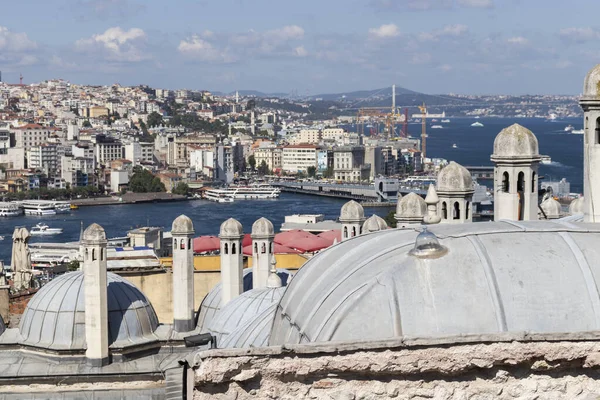 Istanbul Turkey Juli 2019 Fantastisk Utsikt Från Imperial Suleymaniye Moskén — Stockfoto