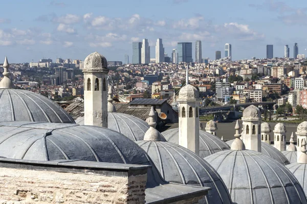 Istanbul Turkey Липня 2019 Дивовижна Панорама Мечеті Імперіал Сулейманіє Стамбула — стокове фото
