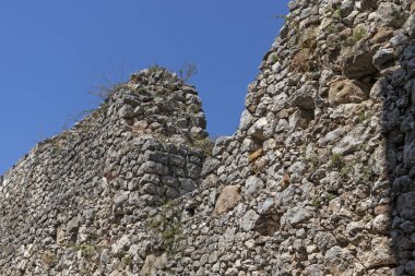 DESPOTOVAC, SERBIA - 11 Ağustos 2019: Manasija manastırı, Sumadija ve Batı Sırbistan 'daki ortaçağ binaları