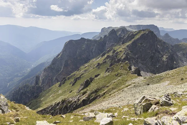 Τοπίο Από Την Κορυφή Big Golyam Kupen Ρίλα Μάουντεν Βουλγαρία — Φωτογραφία Αρχείου