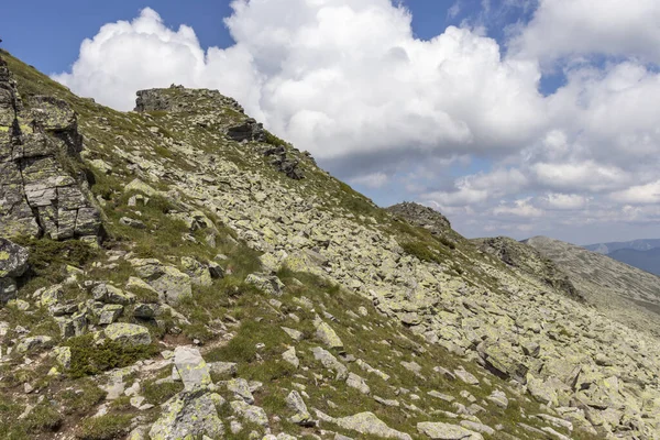 Lanskap Dari Big Golyam Puncak Kupen Gunung Rila Bulgaria — Stok Foto