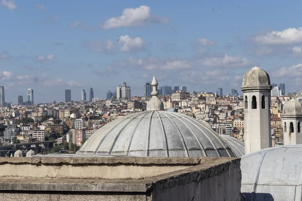 Istanbul Turkey July 2019 Panoramic View Imperial Suleymaniye Mosque City — Stock Photo, Image