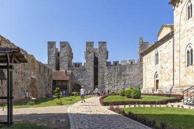 DESPOTOVAC, SERBIA - 11 Ağustos 2019: Ortaçağ Manastırı, Sumadija ve Batı Sırbistan