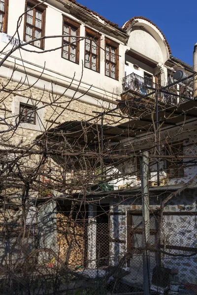 Melnik Bulgaria December 2019 Typical Street Old Houses Town Melnik — 图库照片