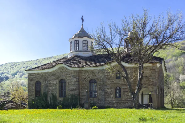 Typowa Ulica Stare Domy Historycznej Miejscowości Staro Stefanovo Obwód Lovech — Zdjęcie stockowe