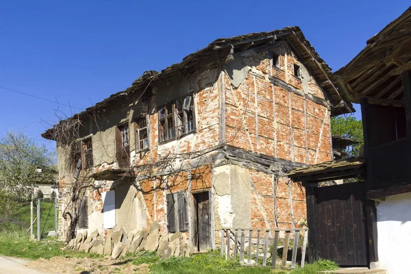 Typische Straat Oude Huizen Het Historische Dorp Staro Stefanovo Regio — Stockfoto