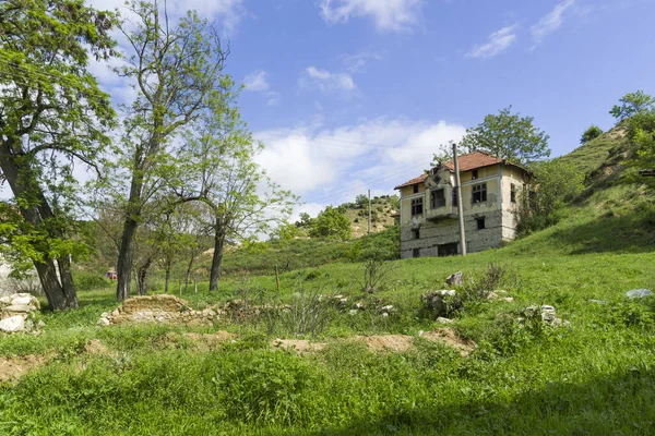 Σπίτια Του Δέκατου Ένατου Αιώνα Στο Zlatolist Βουλγαρία — Φωτογραφία Αρχείου