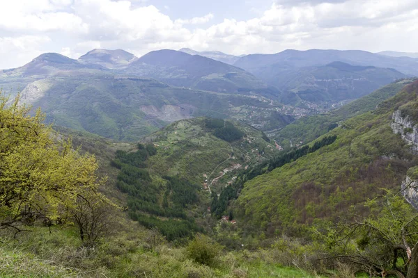 Voorjaarslandschap Nabij Dorp Zasele Balkan Bulgarije — Stockfoto