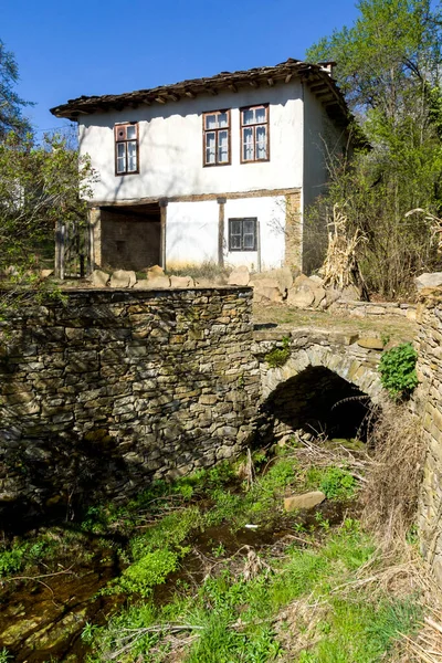 Staro Stefanovo Bulgaria April 2014 Стародавні Будинки Історичному Селі Старо — стокове фото