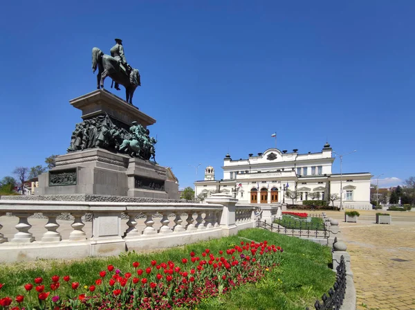 Sofia Bulgaria April 2020 Monument Tsar Liberator Alexander Russia City — 图库照片